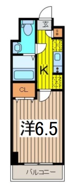 アルファコート西川口27の間取り