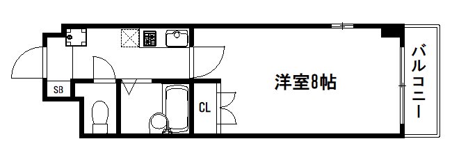 ラフィーネ御所西の間取り