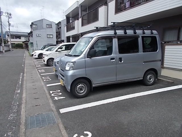 【グリーンハイツ田中の駐車場】