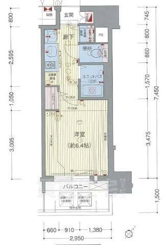 プレサンス名古屋STATIONビジュの間取り