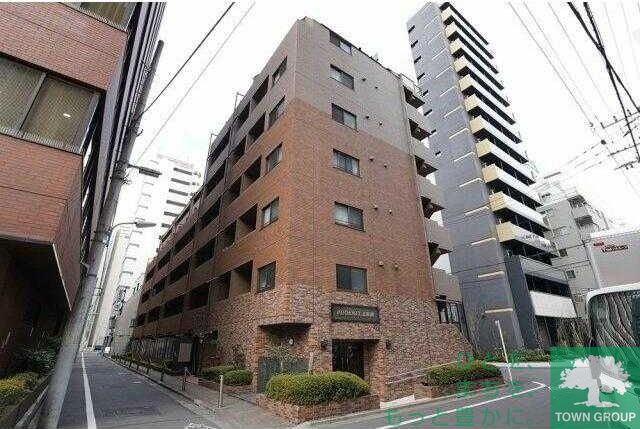 【品川区西五反田のマンションの建物外観】