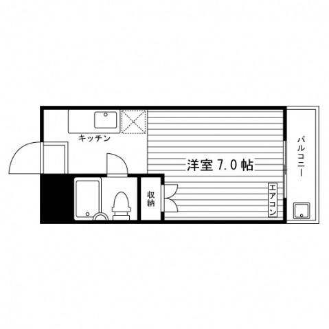 ヤングフォーレスト１の間取り