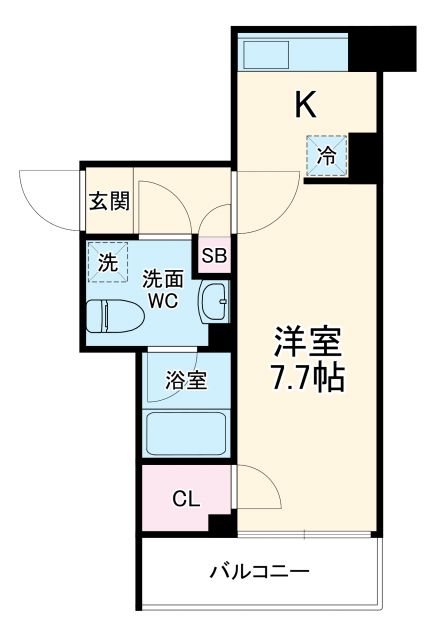 LUMEED横濱山手の間取り