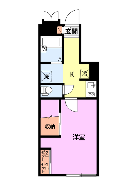 レオパレスＳＵＮの間取り