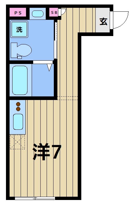 【ハンプトン西新井の間取り】