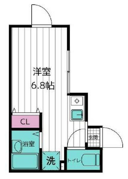 ロゼ中野松が丘の間取り