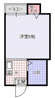 アキカゲマンションの間取り