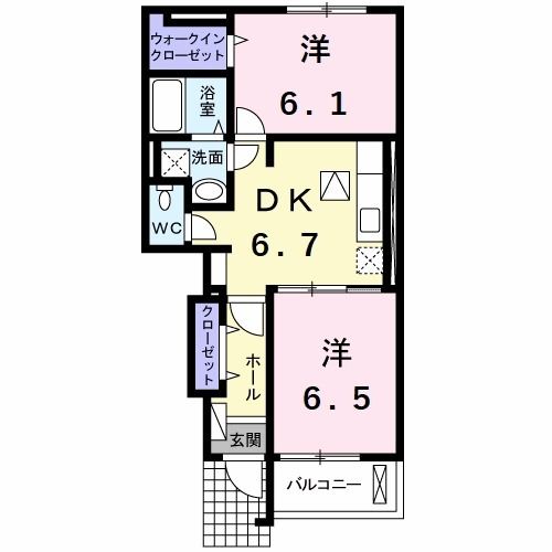 エスペランサの間取り