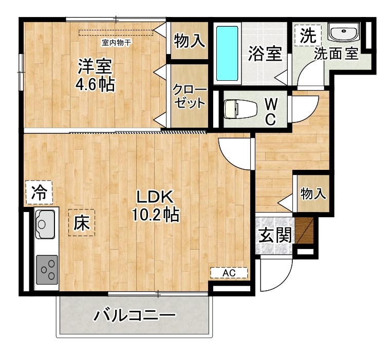 GRANCASA下貫（グランカーサ下貫）の間取り