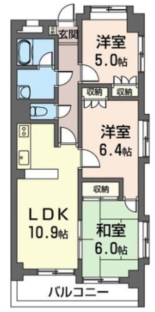 サンリットプレイスの間取り