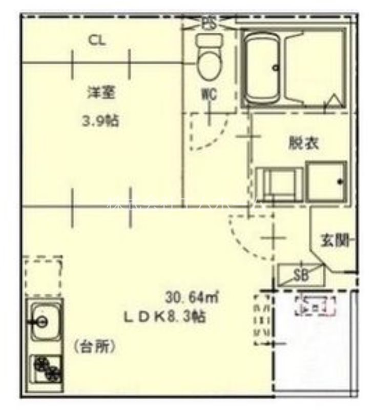 ハーモニーテラス千種IIIの間取り