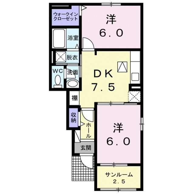 キングビートルの間取り