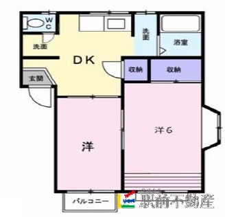 ファミール高下の間取り