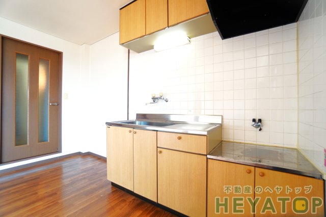 キッチン　ガスコンロが置けるキッチンで楽しくお料理