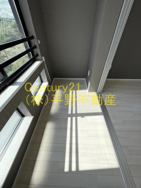 バルコニー　同建設会社施工の別物件です。