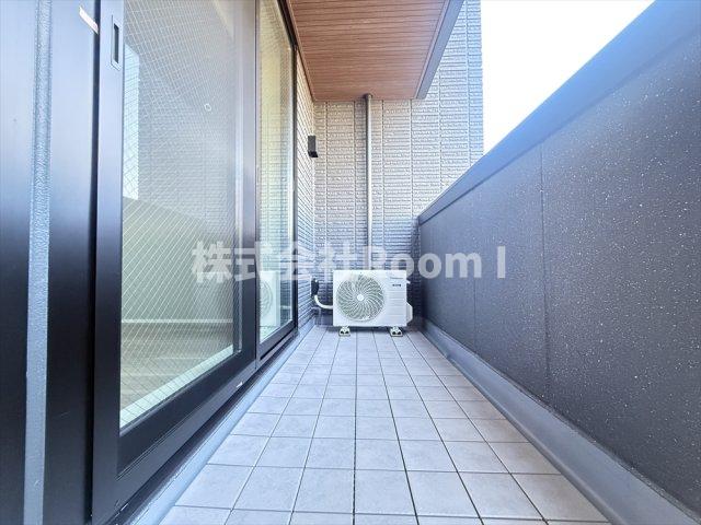 バルコニー　落ち着いた時間を過ごせるバルコニーです