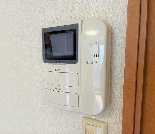 セキュリティ　モニター付きインターホン