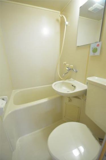 洗面設備　他号室のお写真です