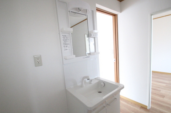 洗面設備　※別室の写真です。現地確認要