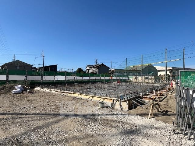 建物外観　建築現場