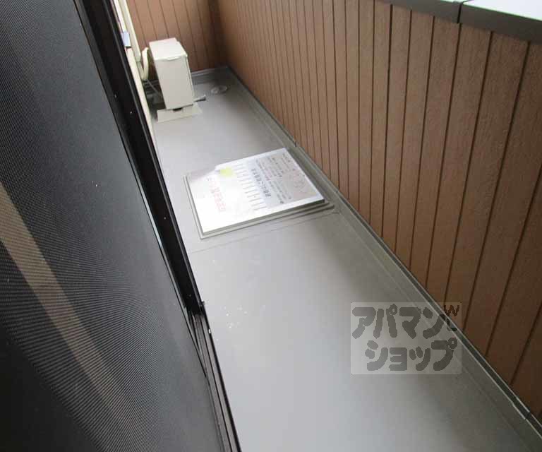 バルコニー　２０１号室の写真です。