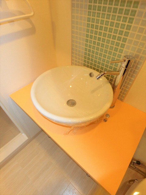 洗面設備　セイワパレス大阪城北　独立洗面化粧台