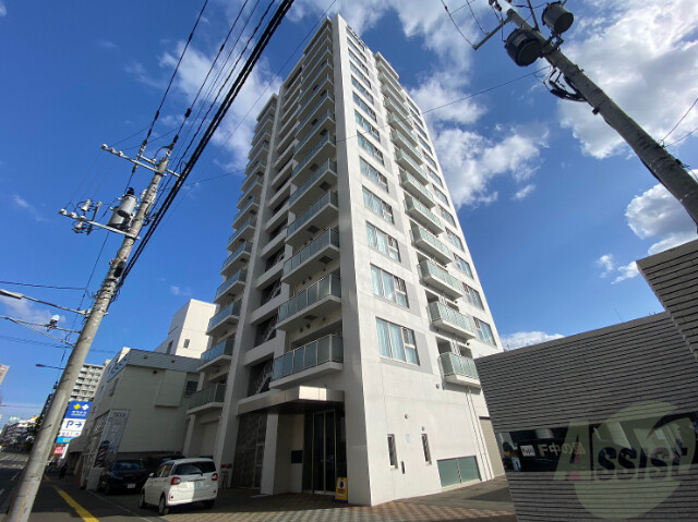 建物外観　札幌市豊平区中の島二条「Ｆ中の島」