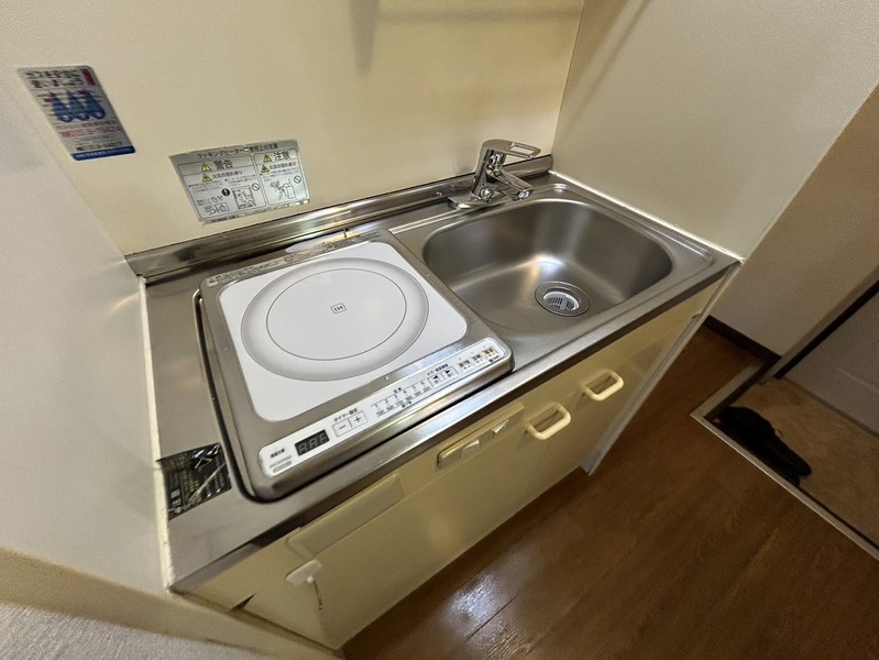 キッチン　207号室の写真です