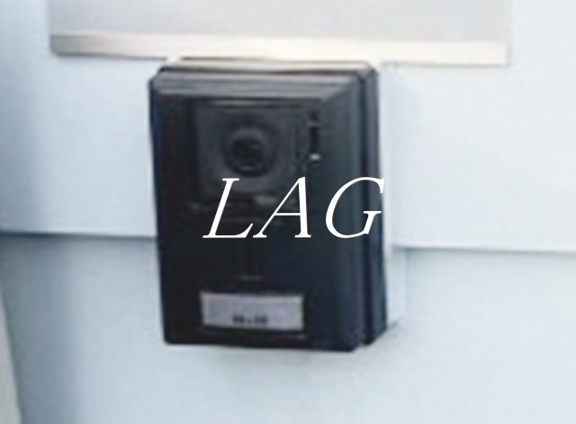 セキュリティ　インターホンです。