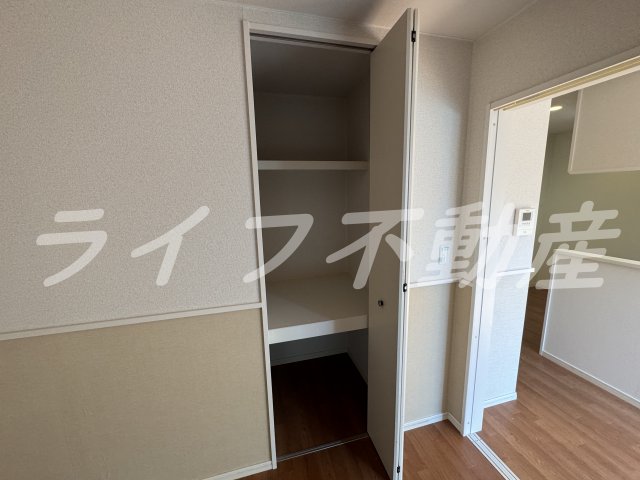 収納　ちょっとした収納スペースも充実しています