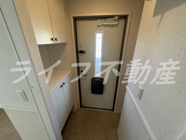 玄関　落ち着いた玄関です