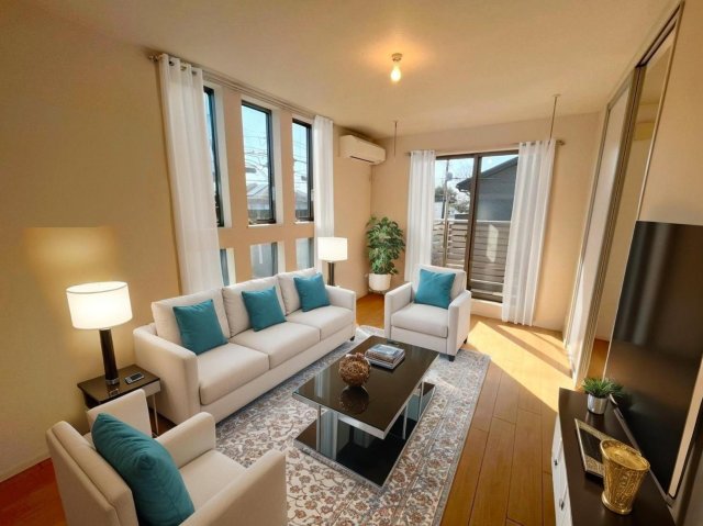 居室・リビング　※家具はAI生成の為付属しておりません。あらかじめご了承くだ