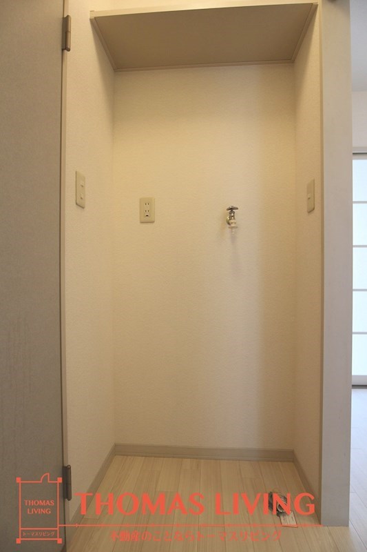 洗面設備　室内洗濯機置き場
