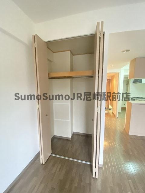 収納　たっぷりとした収納スペースです