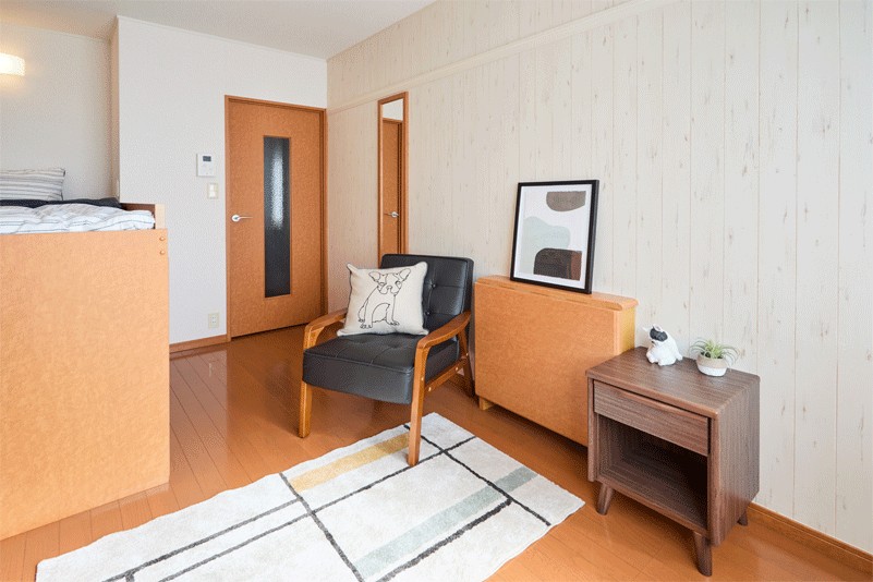 居室・リビング　ニトリ製品付き