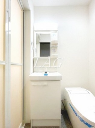 洗面設備　洗面台です。