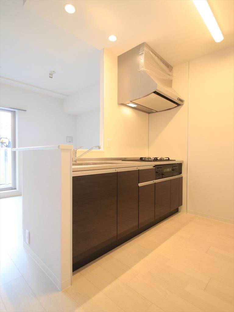 キッチン　システムキッチンでお料理しやすい！