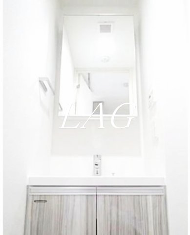 洗面設備　洗面台です。