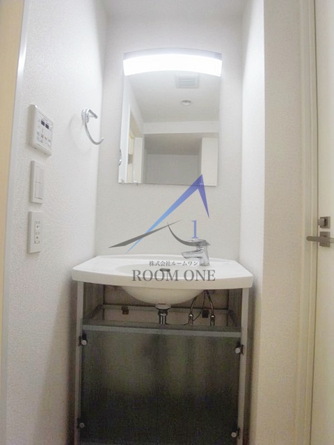 洗面設備　洗面台です。