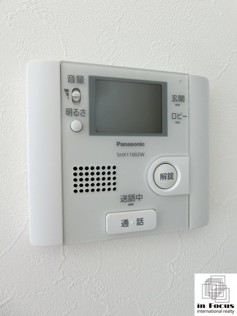 セキュリティ　来客の顔が見える安心のTVモニターホン