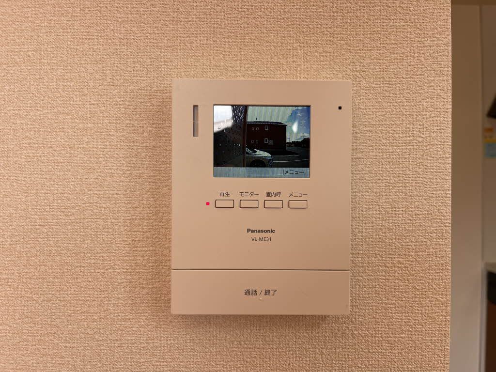 セキュリティ　モニタ付きドアホン