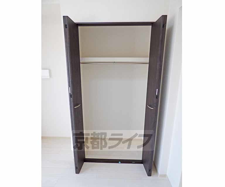 収納　広々とした収納です。