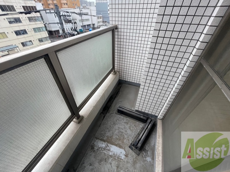 バルコニー　バルコニーです。洗濯物も干せて便利です！