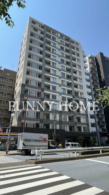 建物外観　山手線恵比寿駅徒歩7分の賃貸マンション♪