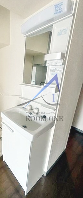 洗面設備　洗面台です。