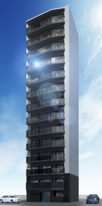 建物外観　ログ登戸ステーション