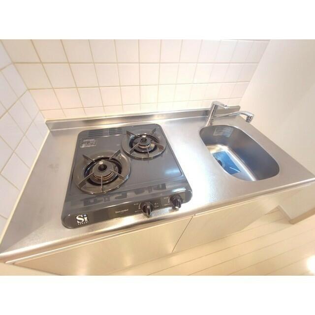 キッチン　2口ガスキッチン?