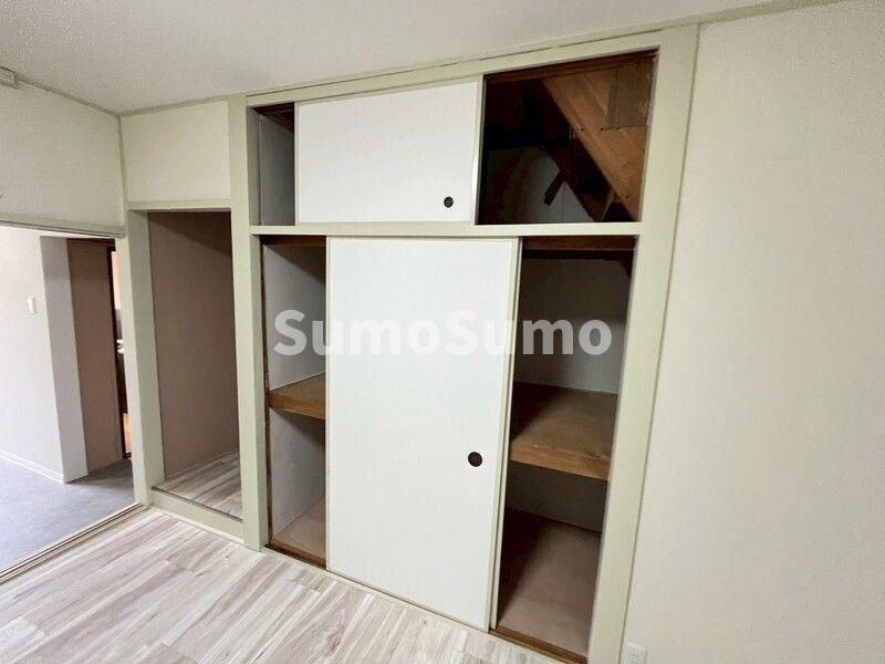 収納　十分な収納スペースがあります