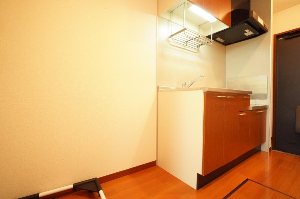 キッチン　都市ガスコンロ設置可能