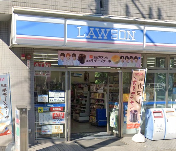 コンビニ　ローソン 大田西嶺町店（コンビニ）まで104m